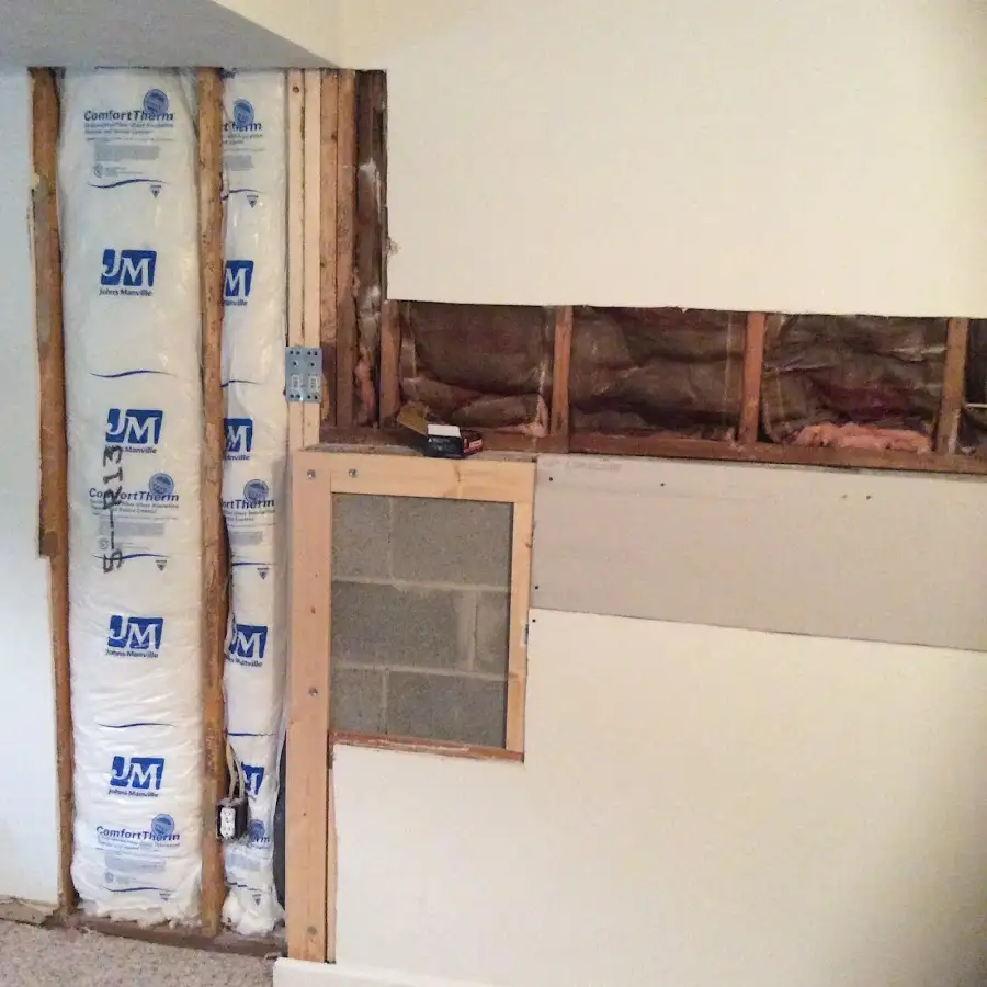 Wall insulation replacement during Odor Removal & Deodorization in Smyrna